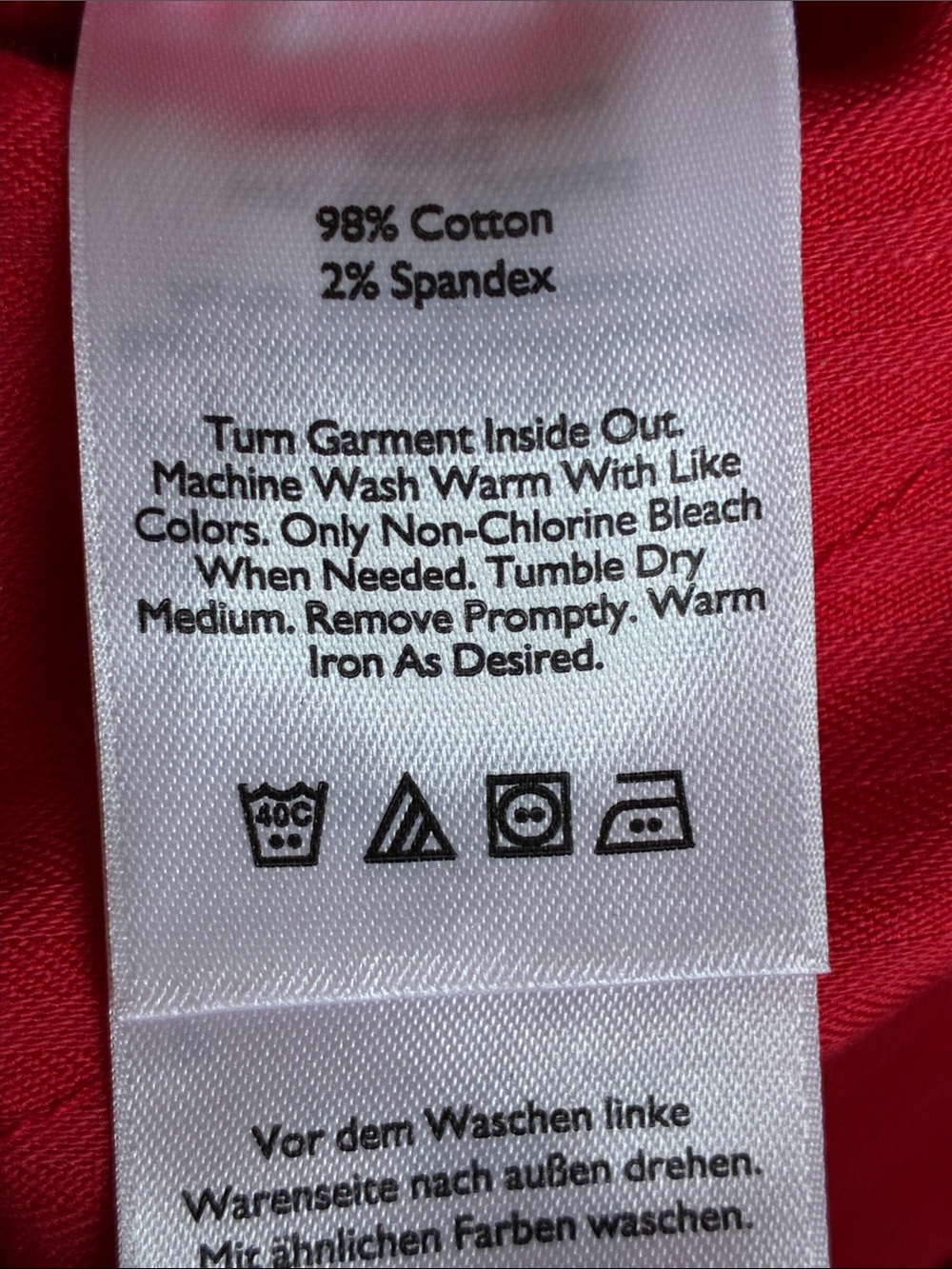 Eddie Bauer Bright Red Flat-Front Women’s Shorts - Picture 5 of 5